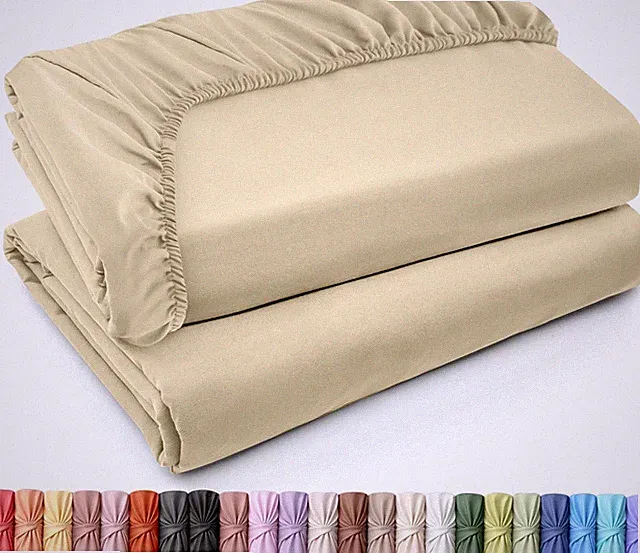 Fitted Sheets - Bulk Bottom Sheets - Soft Microfiber - Deep