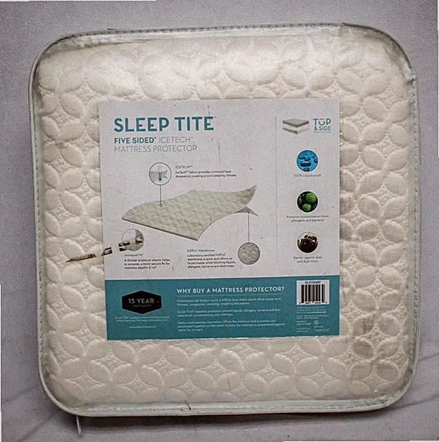 Malouf Sleep Tite IceTech Mattress Protector -Queen Size