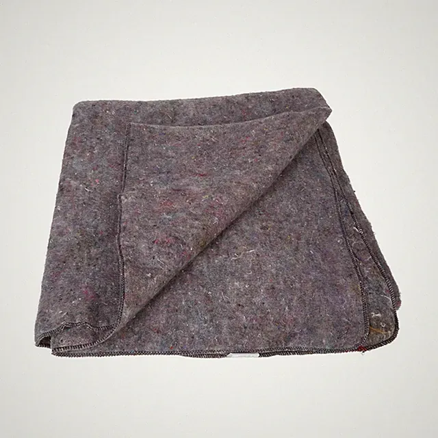 McKesson Blanket 62 X 80 Inch Reusable Gray Wool / Synthetic Fabric 1 Ct