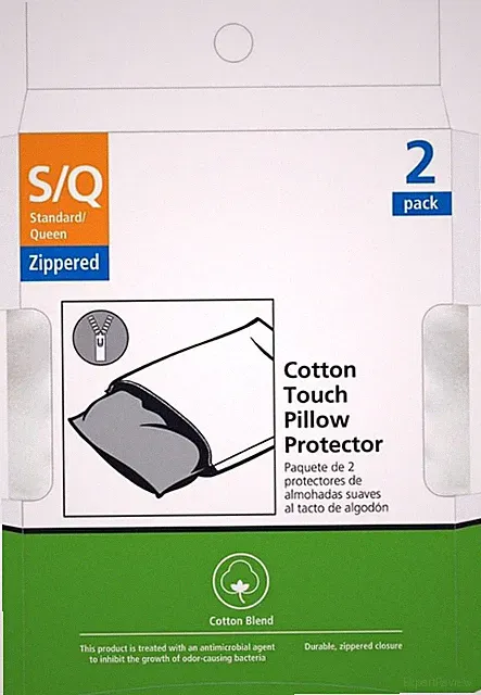New Cotton Touch Zippered Pillow Covers Queen 2 Pack Fast Shipping