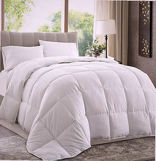White Down Alternative Comforter (Duvet Cover Insert) Medium or Extra Warmth